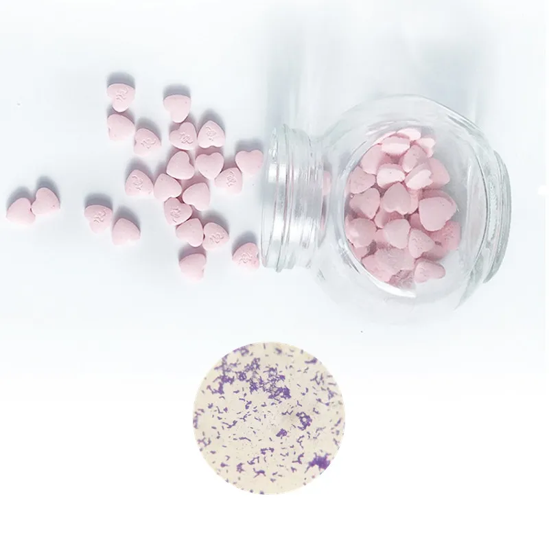 
Custom branded pressed tablets pill Probiotic chewable nutritional for kids and adult 