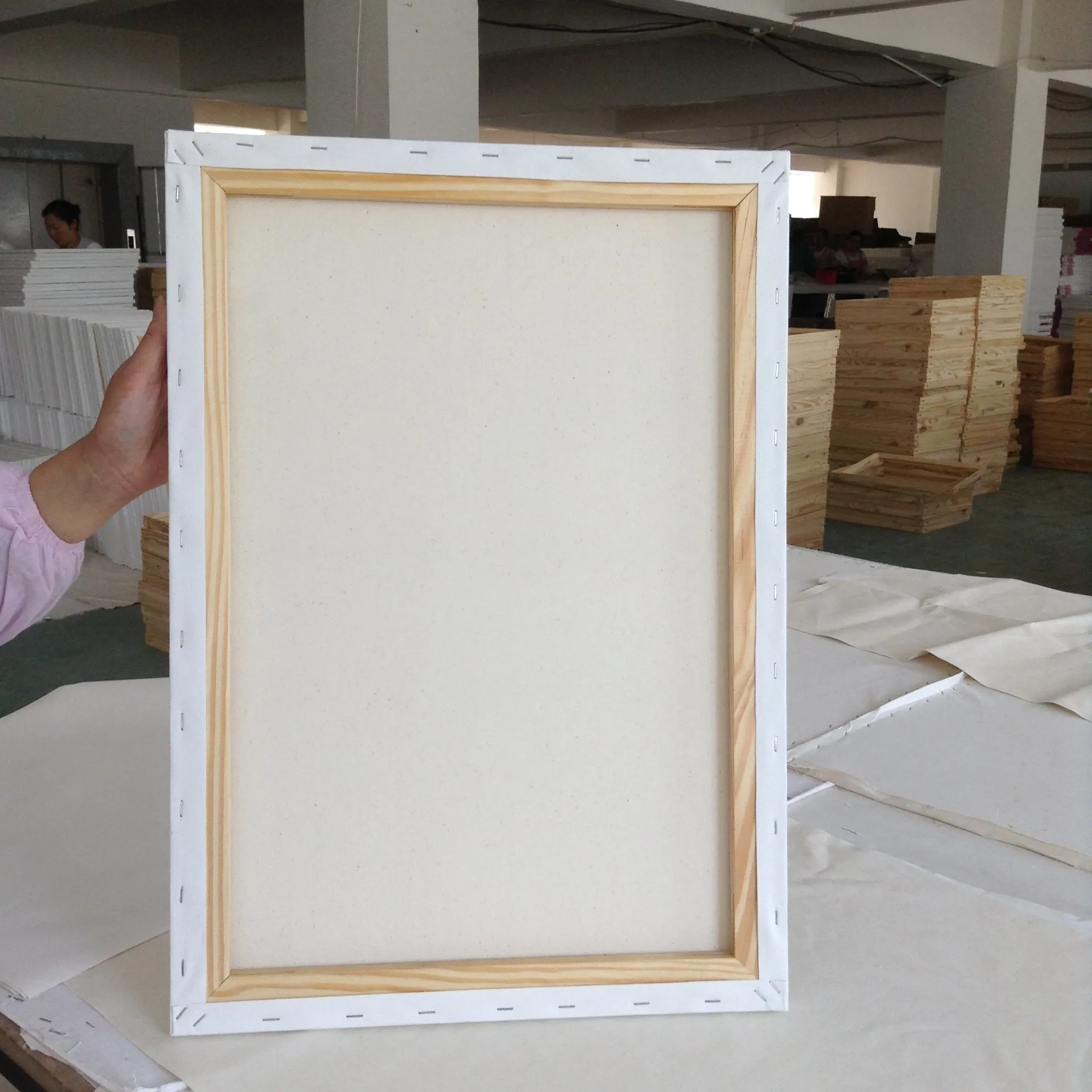 
Cotton blank canvases stretched canvas 16*20 inch for oil painting 