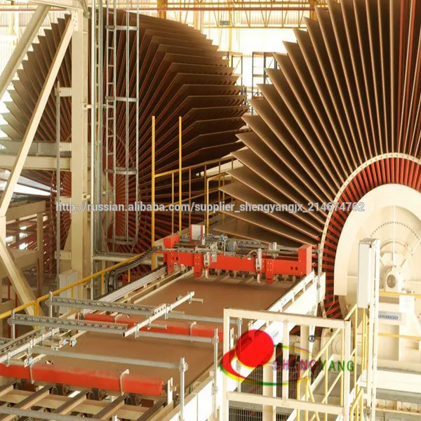 OSB production line (low capacity)