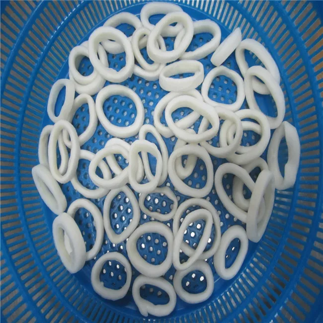 Frozen blanched Squid Ring IQF ilex argentines todarodes for sell