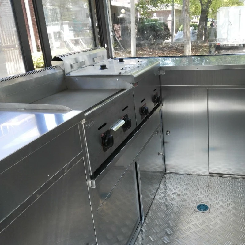 New Arrival Mobile Food small Truck Trailer/rent fast food trailer for sale