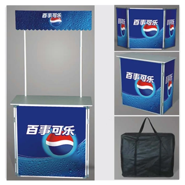 
PVC Promotion Counter Booth Custom PVC advertising promotional counter