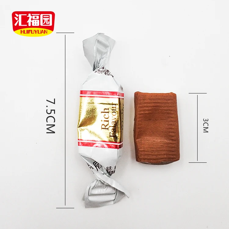 
HUIFUYUAN brand sweet chocolate milk candy 