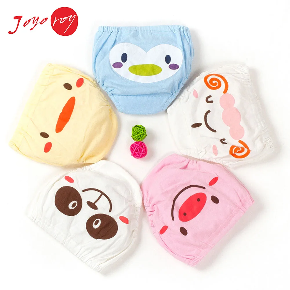 Joyo Roy boys and girls cotton underwear baby triangle cute cartoon bread pants wholesale OBM ODM OEM recruit agent