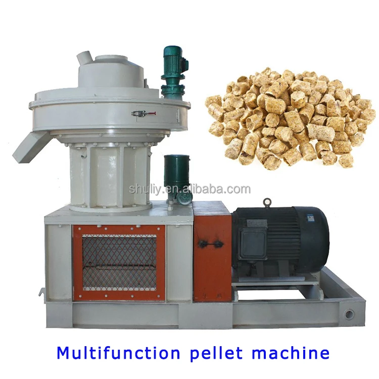 
flat die wood pellet mill/wood pellet making machine with CE 