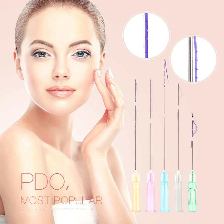 Cosmetic facelift types of cannula hilos tensores para el rostro