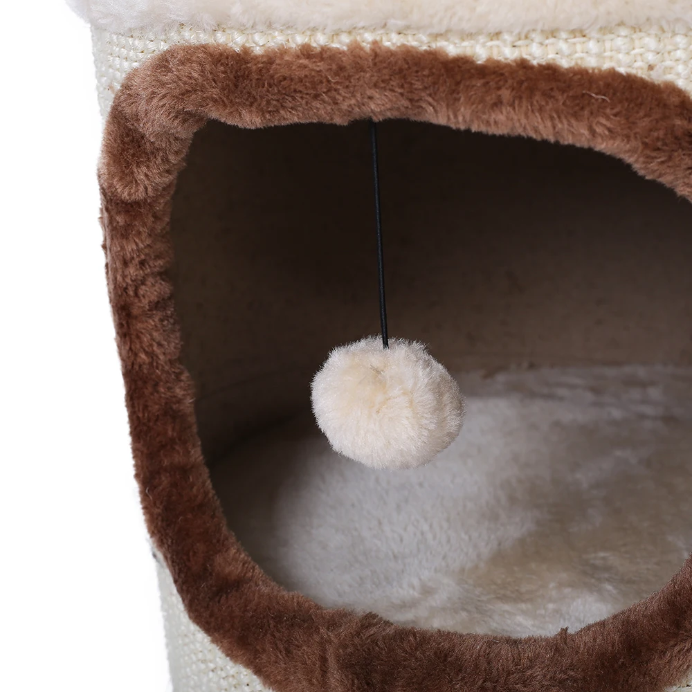 Best Selling Sustainable OEM Cat Playing House Scratching Condo