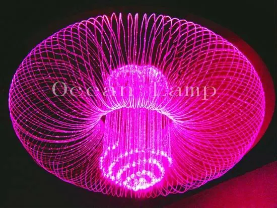 decorative lighting optic fiber Colorful Decorative Plastic Optical Light Fibers Sparkle Optic Fiber om165