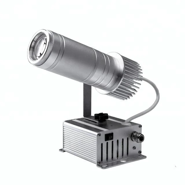 Guangzhou factory wholesale 30w led gobo projector lens light 12v for advertising