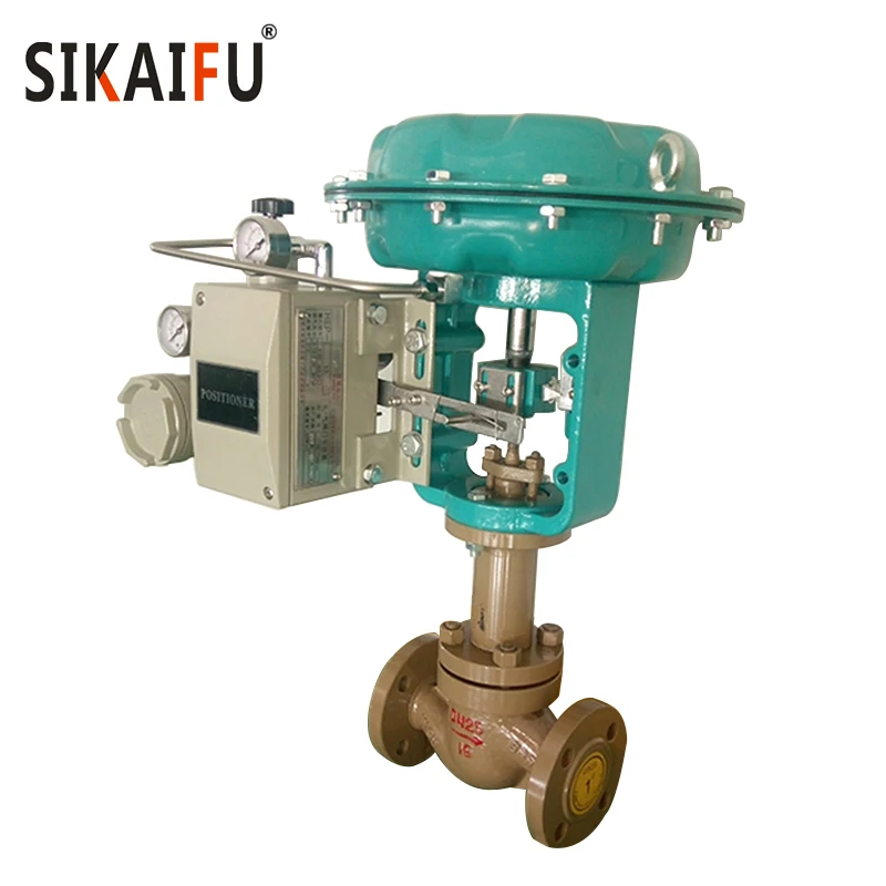 Practical Pneumatic Actuator Single Seat Control Diaphragm Valve