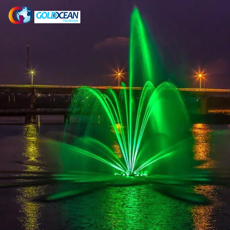 CE & ISO Certified Three Layer Flower Shape Spray Floating Fountain