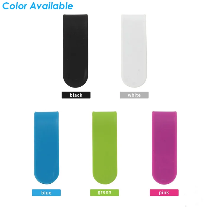 
promotional multi function silicone magnetic memo clip 