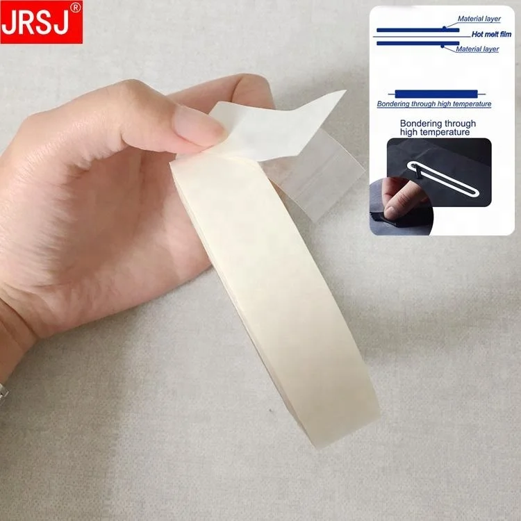 Двухсторонний клей с сильным прилипанием прозрачная термополиуретановая пленка для этикеток одежды