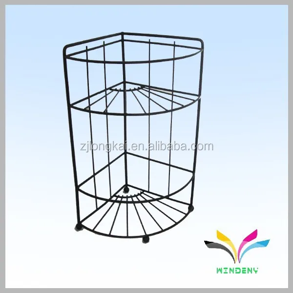 
China Customer Design High Quality Bathroom Wrought Iron Shelf for shampoo 