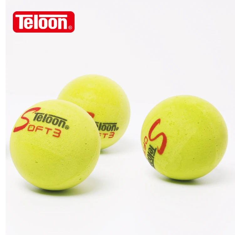 Teloon high quality sponge tennis ball short tennis ball