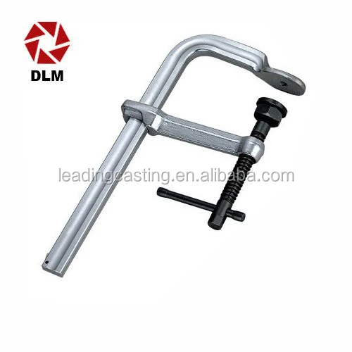 Высококачественный фиксирующий Зажим OEM из ковкого чугуна/литой стальной зажим типа f для металлообработки
