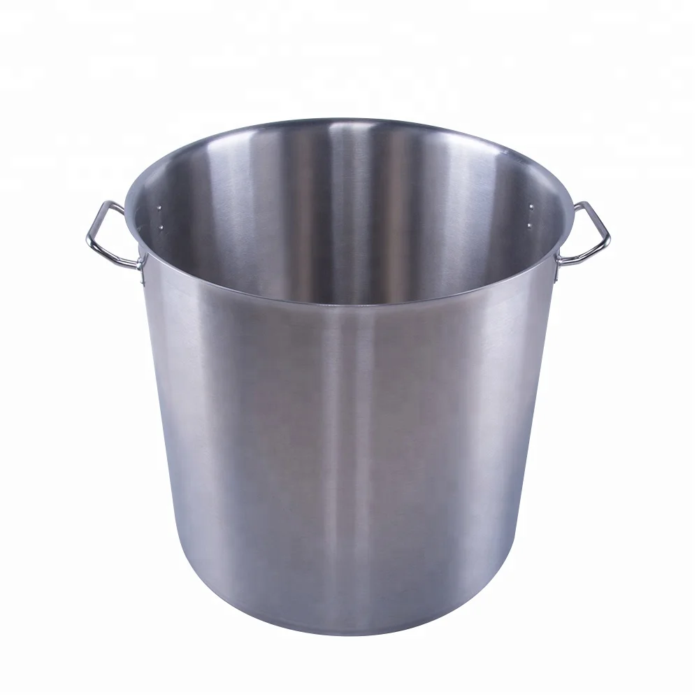 60cm stainless steel 100 gallon large aluminum cooking pot