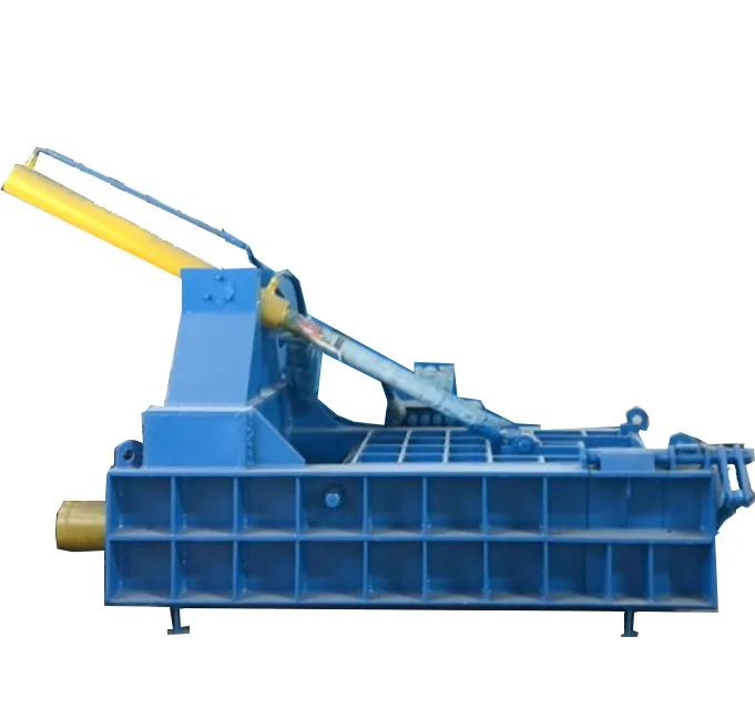 aluminium scrap car press baler machine