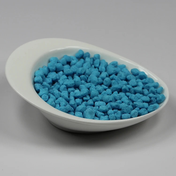 Mixed Fertilizer NPK 16-16-8 Blue  Granular Compound Fertilizer
