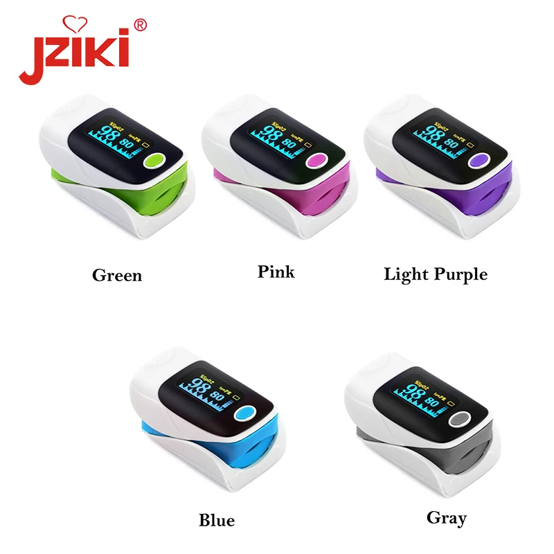 Medical Diagnostic OLED display fingertip pulse oximeter Handheld spo2 sensor