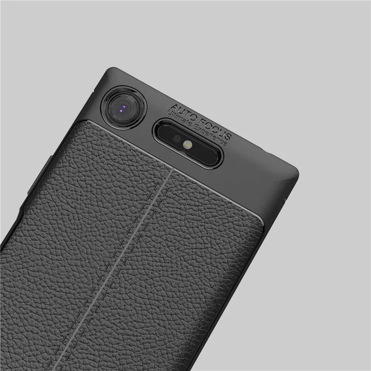 Mobile Phone Accessories Latest Litchi Leather Tpu Case For Sony Xperia XZ1 Cover