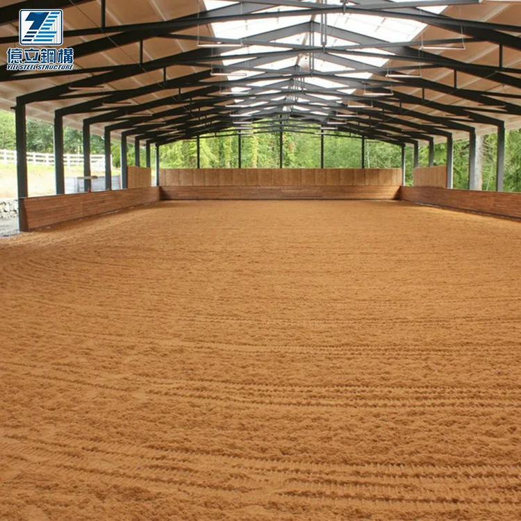 Промышленная конструкция, H-образная рама, сборная легкая стальная Конская Арена