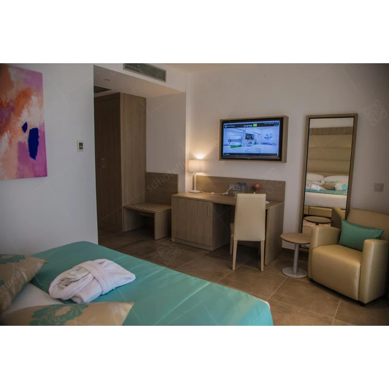 Wholesale Apartment Hotel Room Furniture Sets Modern Design For 3 Star Hotel