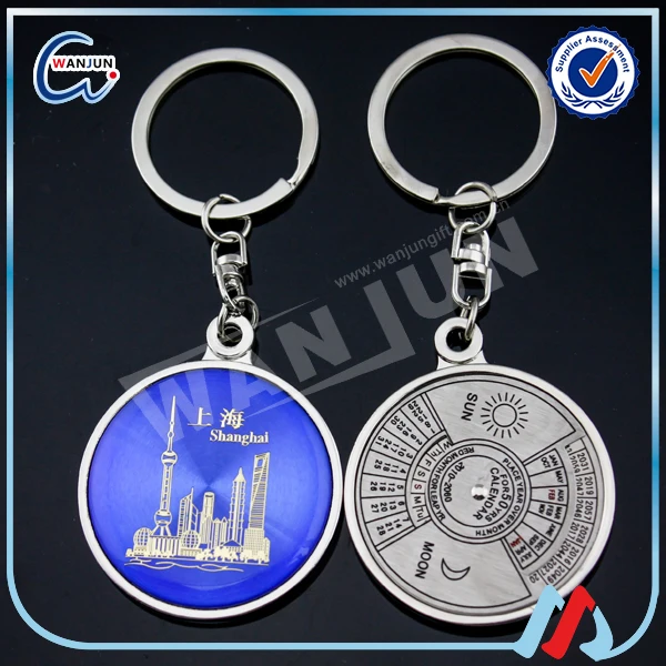 50 Years Calendar Key Chain /souvenir Gift