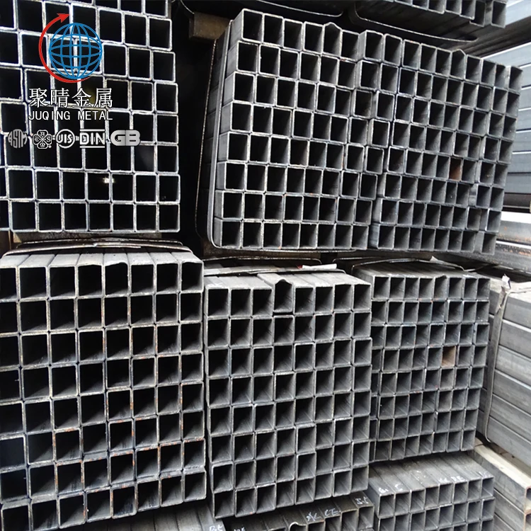 New square hollow section galvanized pipe MS tube size