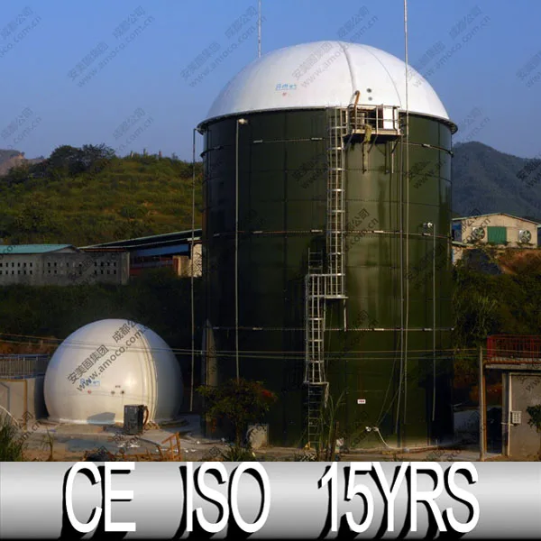 Купол для хранения биогаза с двойной мембраной, купол для биогаза, для Биогазового гристера