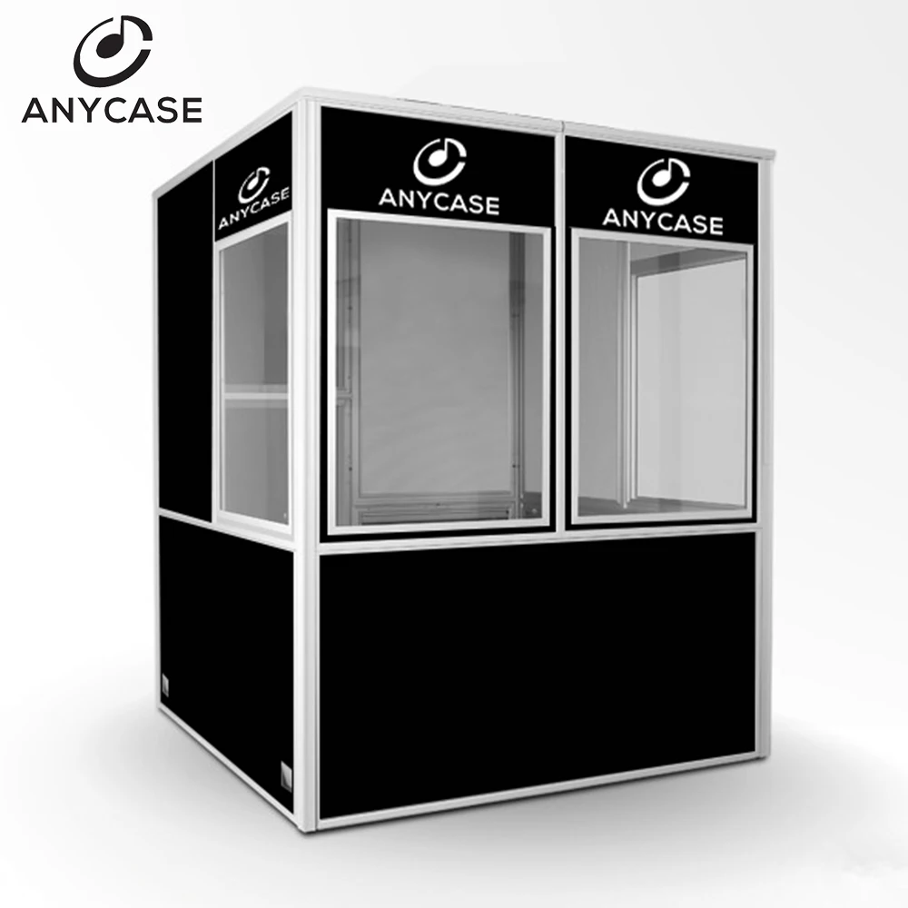 ACS Modular 2~4 Person Interpretation Booth L1.6xD1.6xH2m