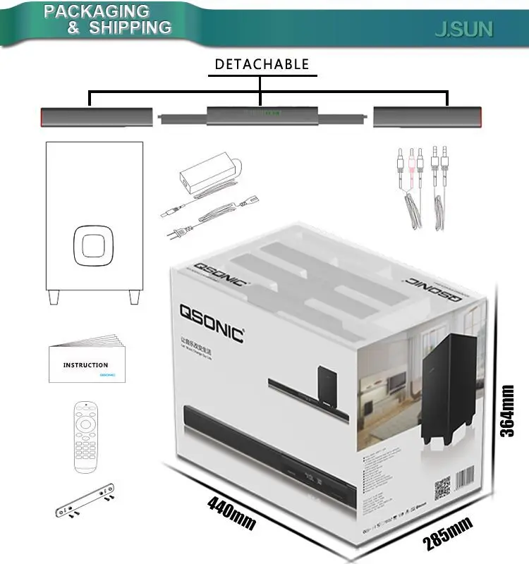Домашний кинотеатр bluetooth акустическая система звуковая панель ТЕЛЕВИЗОР использовать