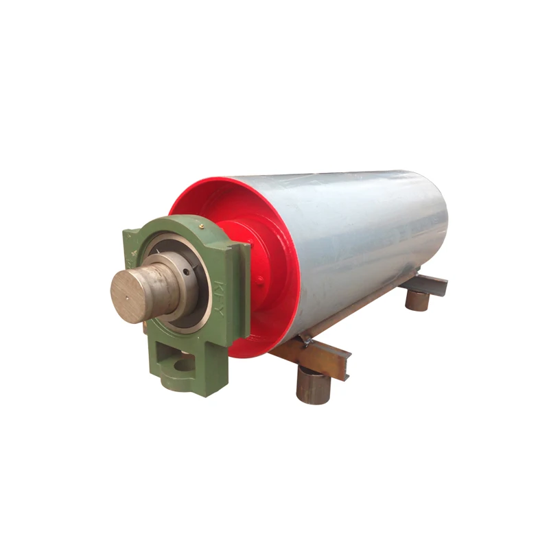 
CEMA JIS flat conveyor belt pulley with axis 