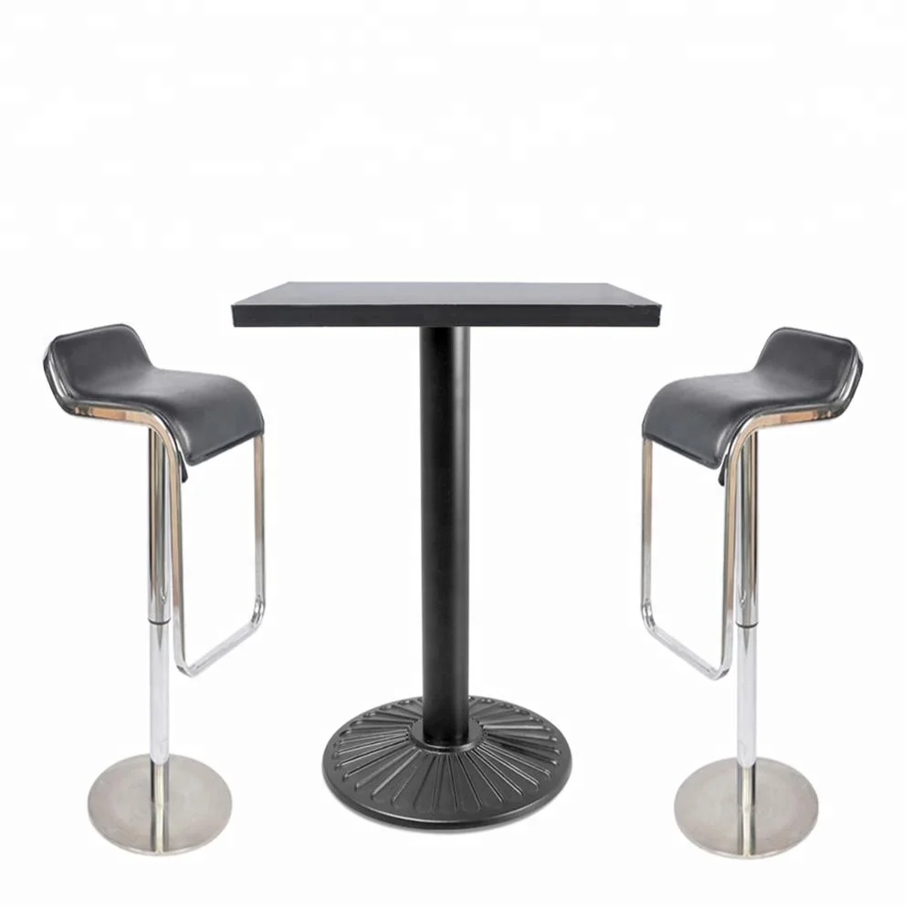 
Conventional Recommendation Black Color Powder Coated Cast Legs Iron Restaurant Table Base With Large Flat Bottom 