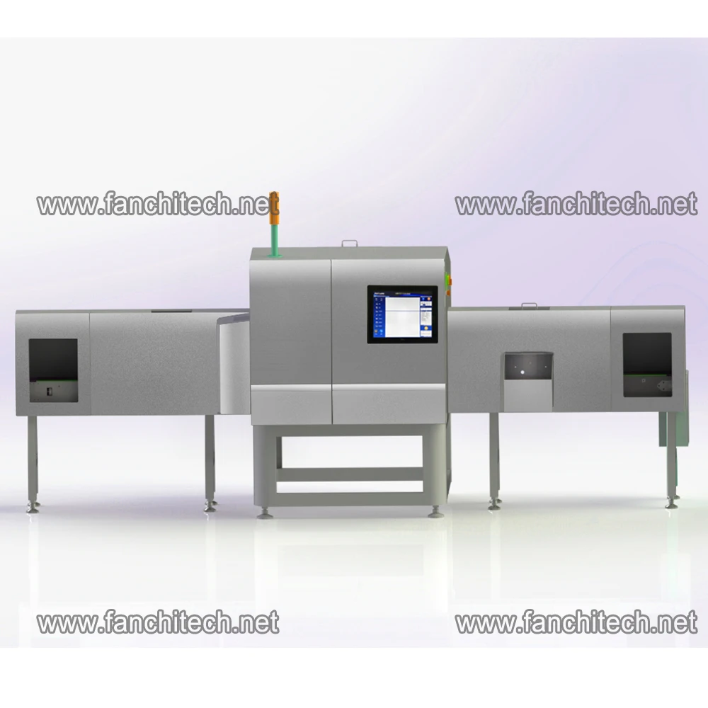 Dual-beam X ray Inspection System for Metal Canned and Glass Canned Food