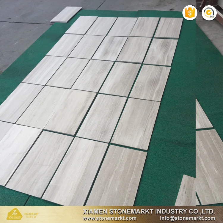 
StoneMarkt white wood marble wooden marble floor tiles 