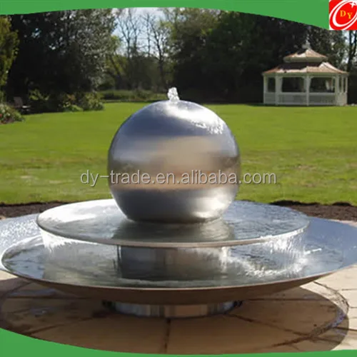 Exclusive High End Garden Hotel Water Fountain Feature Spherical Custom Fountain Design