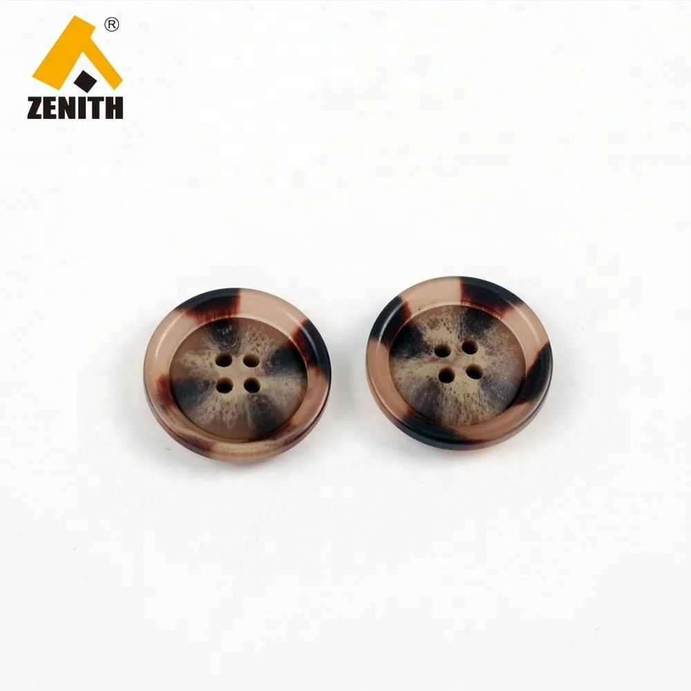 BP40558 Sewing Plastic Horn Coat Button, Custom Plastic Sewing Coat Buttons For Sale