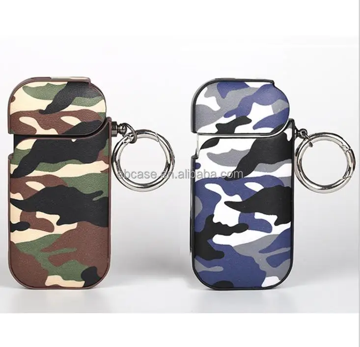 Персонализированный кожаный жесткий чехол для электронных сигарет IQOS на заказ