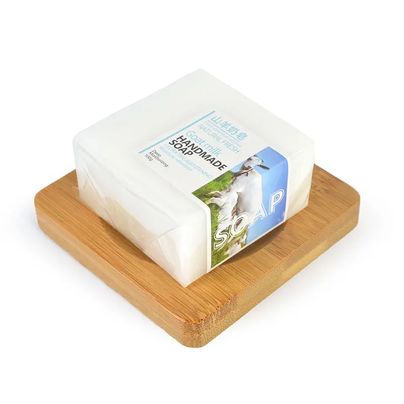Customized Private Label Natural Organic Facial Body Whitening Acne Handmade Goat Milk Dead Sea Salt Soap