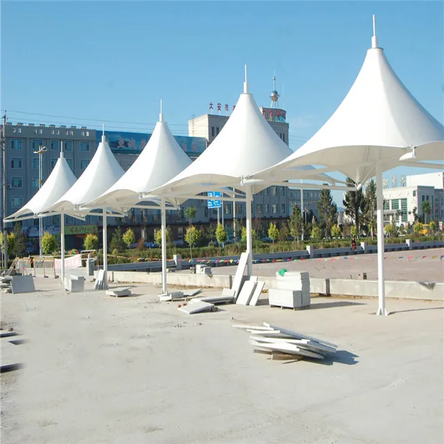 
PVDF Tensile Membrane Structure roof canopy 