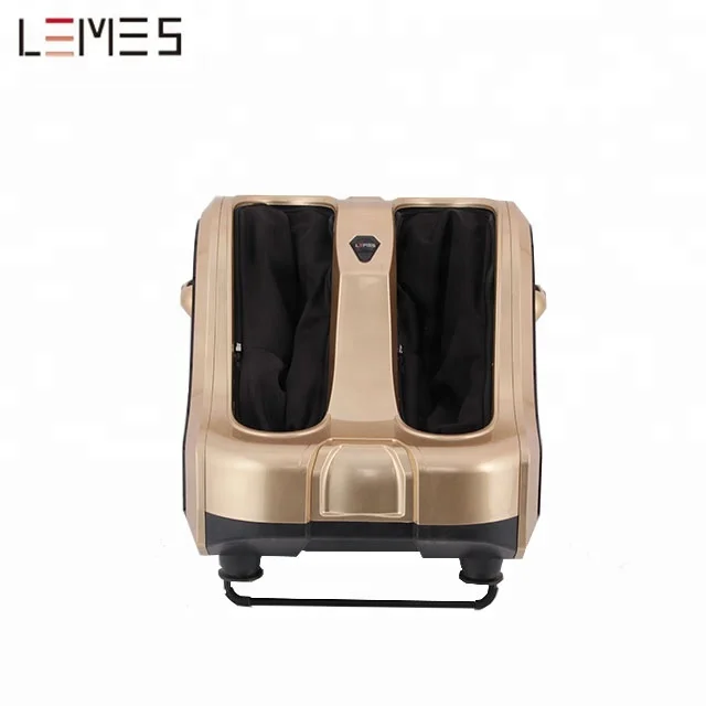 Electric Vibrating Foot Leg Massage Machine with Heating Shiatsu Foot Calf Roller Massager for Circulation