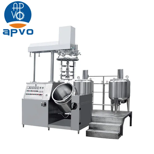 Apvo 100L 200L 500L 1000L High Quality 1000L Double Jacket Liquid Soap Making Machine