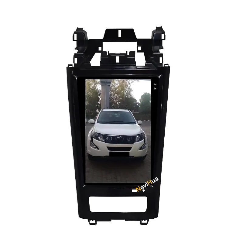 NaviHua Android Car Radio GPS Navigation Vertical Screen 12.1 Inch Car Stereo Car DVD Player for Tesla Style Mahindra Xuv500