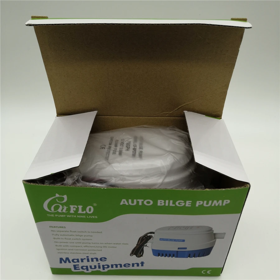 
1200GPH DC Boat Yacht Marine Auto Bilge Pump 12V 24V 