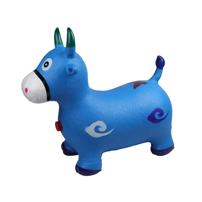 
Promotional Kids Toy PVC Inflatable Animal Jumping Horses 