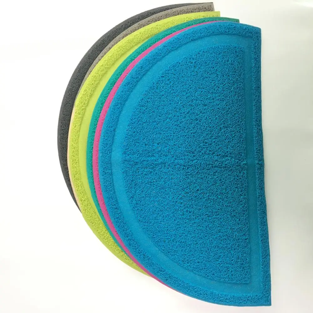 
2018 new style PVC cat litter mat pet eating floor mat cat eat mat 