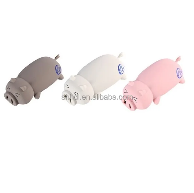 
Hot Selling 18650 Battery Pig Power Bank 10000mAh Custom Animal Shape Power Bank 