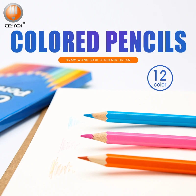 Набор из 12 цветных карандашей