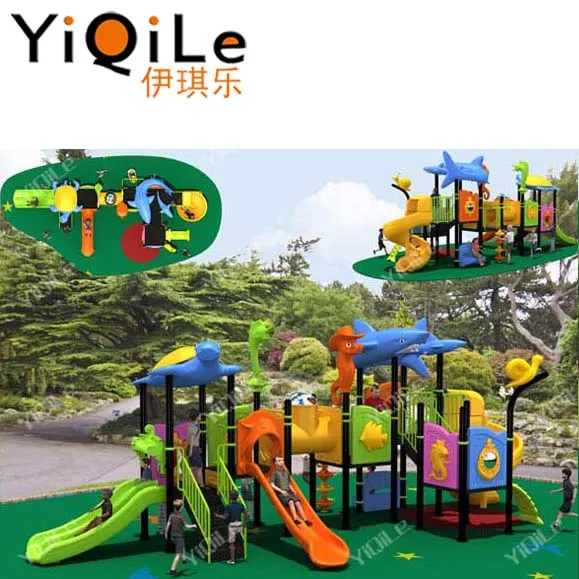 Sea theme names of amusement park rides/playground equipment for mcdonalds supplies plastic toys playground toys china